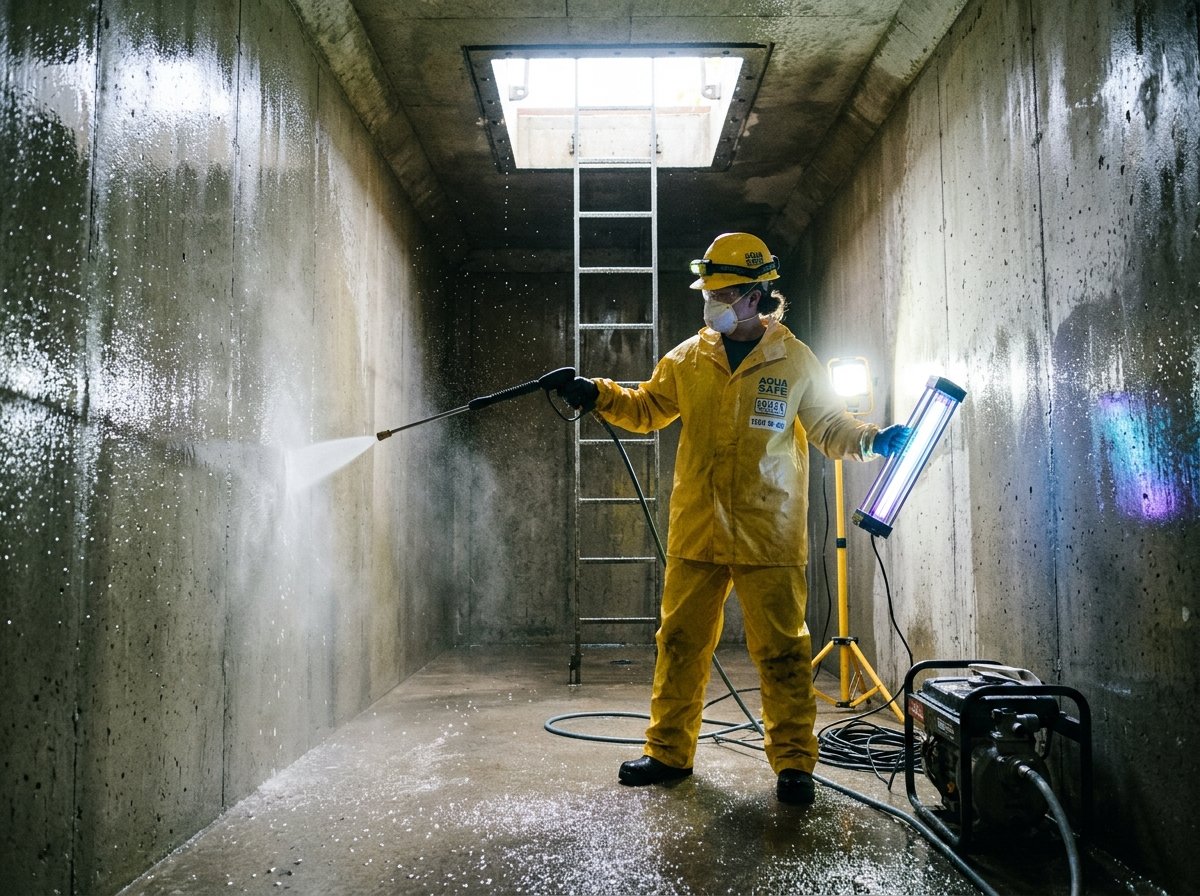 Certified Water Tank Cleaning Specialist Safe Pest Control